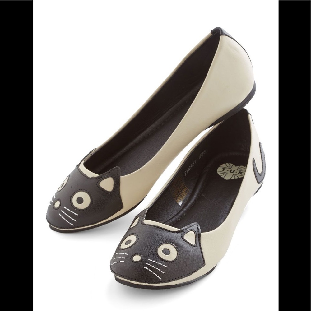 Brand New T.U.K. Kitty Flats